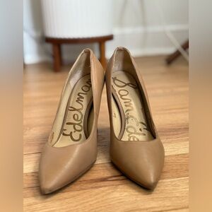 Sam Edelman Hazel Pointed Toe Leather Pumps